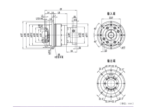 ND110系列精密行星減速器